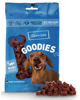 Chewies Goodies (Training) Kosteczki Mini Łosoś 125G