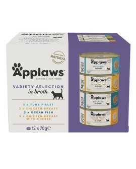 Applaws Puszki Dla Kota Multipack Mixed 12X70G