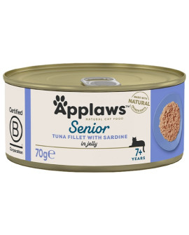 Applaws Puszka Dla Kota Senior Tuńczyk & Sardynka 70G