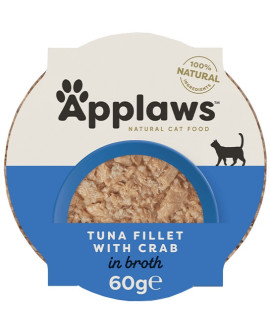 Applaws Miseczka Dla Kota Filet Z Tuńczyka Z Krabami 60G