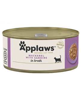 Applaws Puszka Dla Kota Makrela I Sardynki 70G