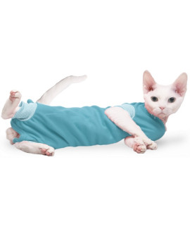Grande Finale Koszulka Pooperacyjna Dla Kota Niebieska 25Cm [Wet1/Kot]