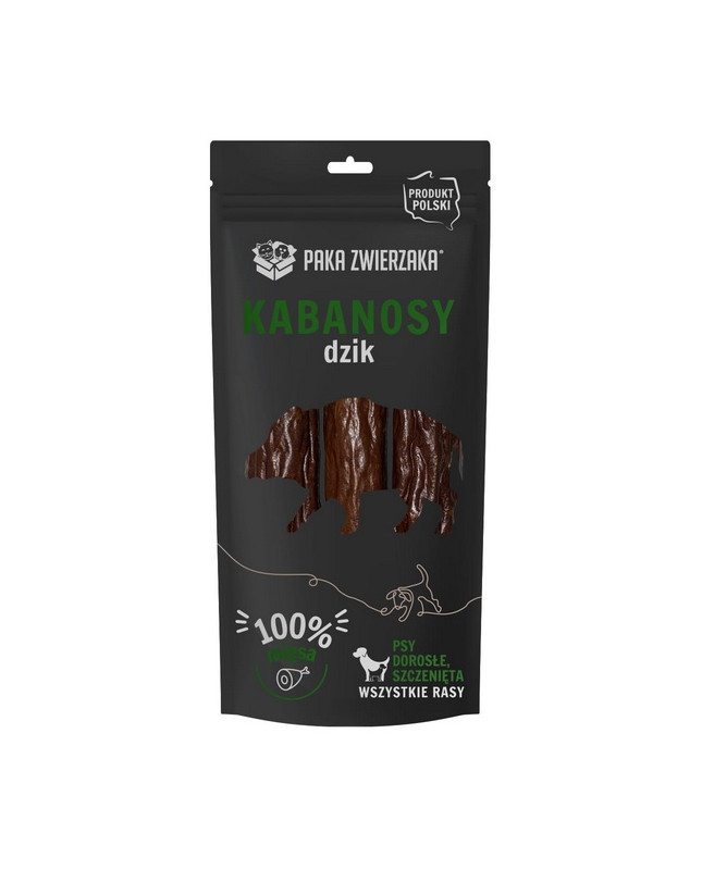 Paka Zwierzaka Kabanosy Dzik 3Szt 80G