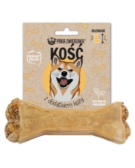 Paka Zwierzaka Kość Z Dodatkiem Kozy L 13,5Cm