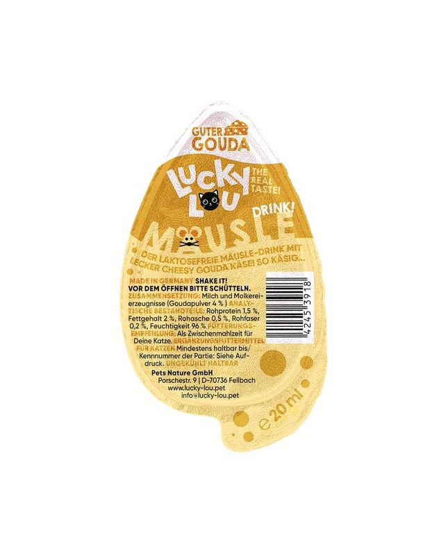 Lucky Lou Mausle Drink-Snack Gouda 20Ml