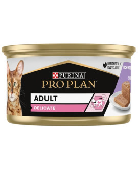 Purina Pro Plan Cat Delicate Indyk Mus Puszka 85G
