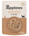 Applaws Saszetka Dla Kota Kurczak I Dziki Ryż 70G