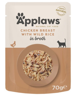 Applaws Saszetka Dla Kota Kurczak I Dziki Ryż 70G