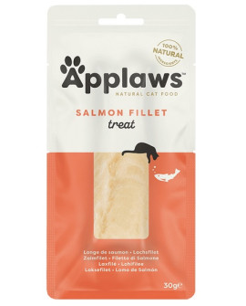 Applaws Natural Cat Loin Suszona Polędwica Z Łososia 30G