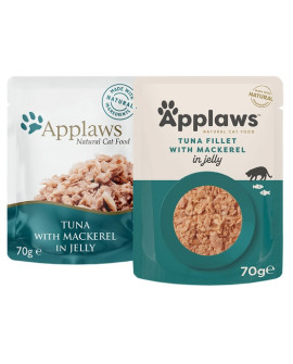 Applaws Saszetka Dla Kota Tuńczyk Z Makrelą W Galaretce 70G