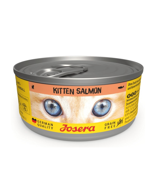 Josera Kitten Salmon Puszka 85G