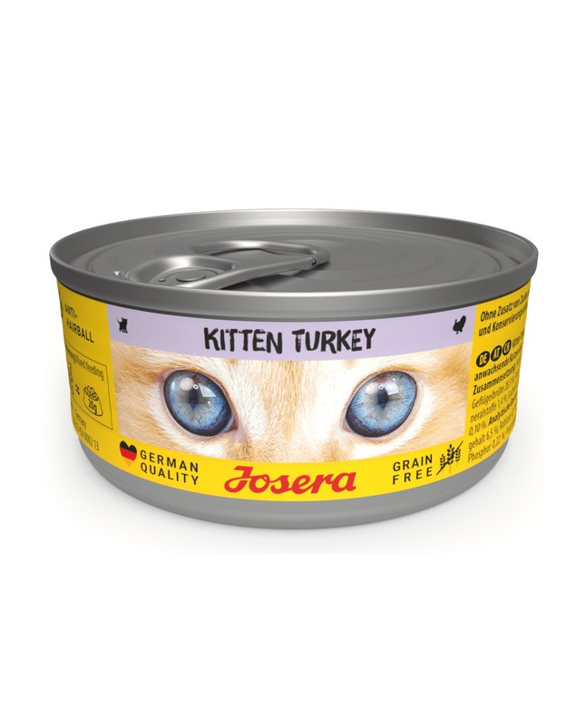 Josera Kitten Turkey Puszka 85G