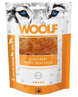 Woolf Chicken With Seafood 100G