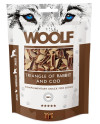Woolf Rabbit & Cod Triangle 100G