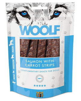 Woolf Salmon With Carrot Strips 100G