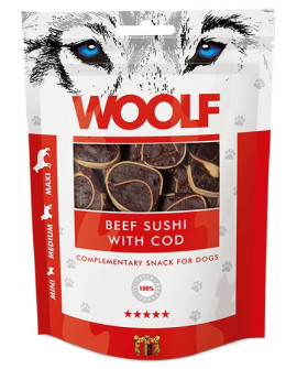 Woolf Beef Sushi With Cod 100G