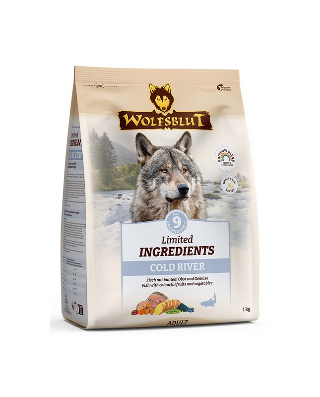 Wolfsblut Dog Limited Ingredients Cold River - Pstrąg I Bataty 1Kg