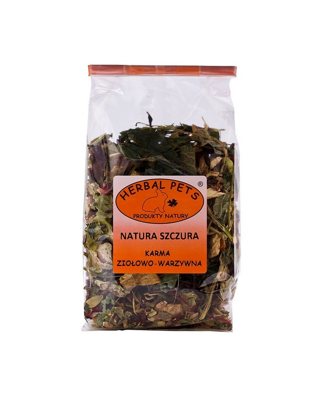 Herbal Pets Natura Szczura - Karma Ziołowo-Warzywna 150G
