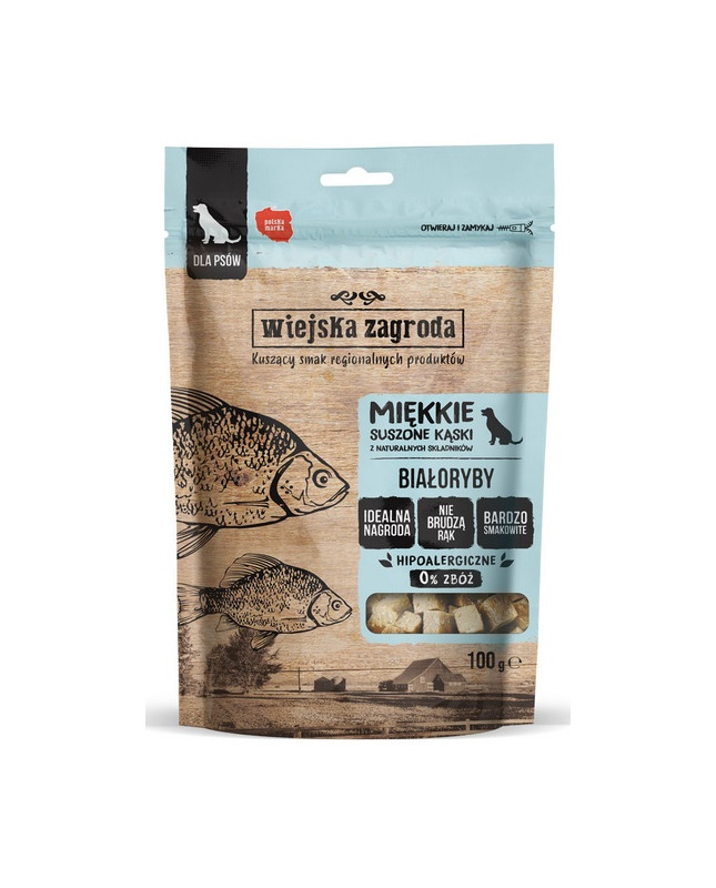Wiejska Zagroda Przysmak Kąski - Białoryby 100G