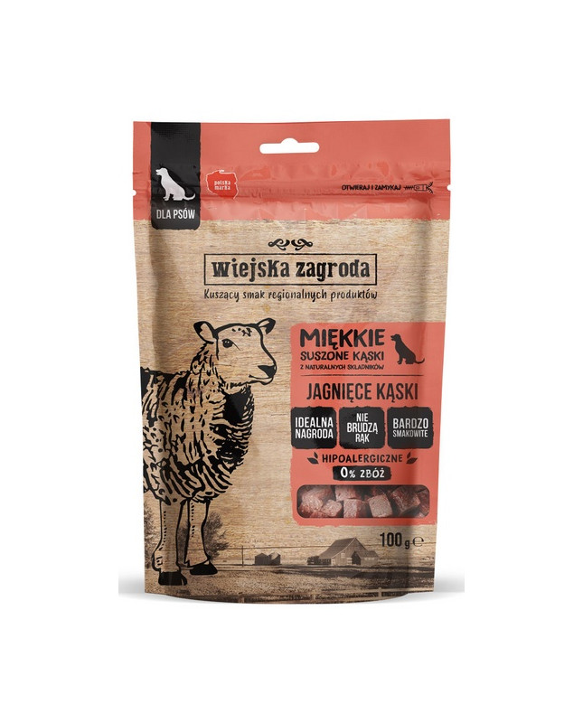 Wiejska Zagroda Przysmak Kąski - Jagnięcina 100G
