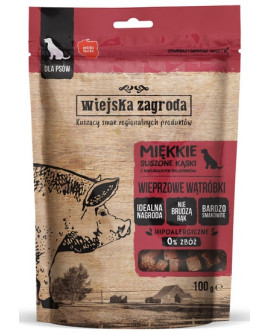 Wiejska Zagroda Przysmak Kąski - Wieprzowe Wątóbki 100G