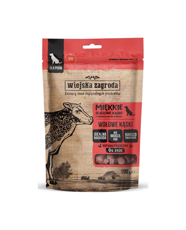 Wiejska Zagroda Przysmak Kąski - Wołowina 100G