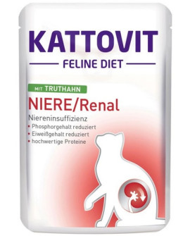 Kattovit Feline Diet Niere/Renal Indyk Saszetka 85G