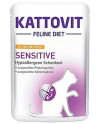 Kattovit Feline Diet Sensitive Kurczak I Indyk Saszetka 85G