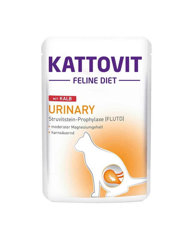 Kattovit Feline Diet Urinary Cielęcina Saszetka 85G