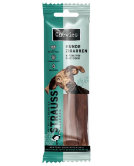 Chewies Hundezigarren Straub & Beeren - Struś & Owoce 75G