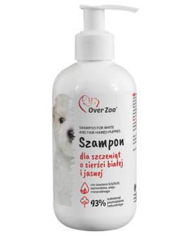 Over Zoo Szampon Dla Szczeniąt O Jasnej/Białej Sierści 250Ml