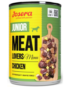 Josera Meat Lovers Menu Junior Kurczak Puszka 400G