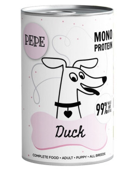 Paka Zwierzaka Pepe Duck (Kaczka) Puszka 400G