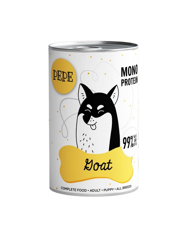 Paka Zwierzaka Pepe Goat (Koza) Puszka 400G