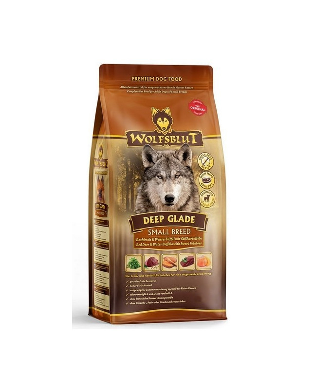 Wolfsblut Dog Deep Glade Small Jeleń I Bawół 7,5Kg
