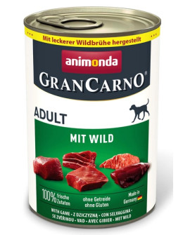 Animonda Grancarno Original Adult Wild Dziczyzna Puszka 400G