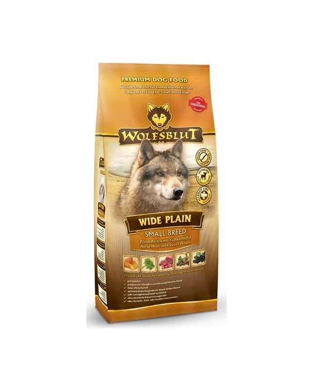 Wolfsblut Dog Wide Plain Small Konina I Bataty 7,5Kg
