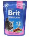 Brit Premium Cat Adult Kurczak + Indyk Saszetka 100G