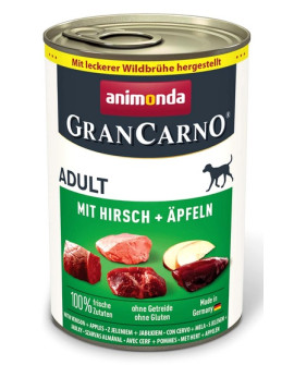 Animonda Grancarno Original Adult Rind Hirsch Apfel Wołowina, Jeleń + Jabłko Puszka 400G