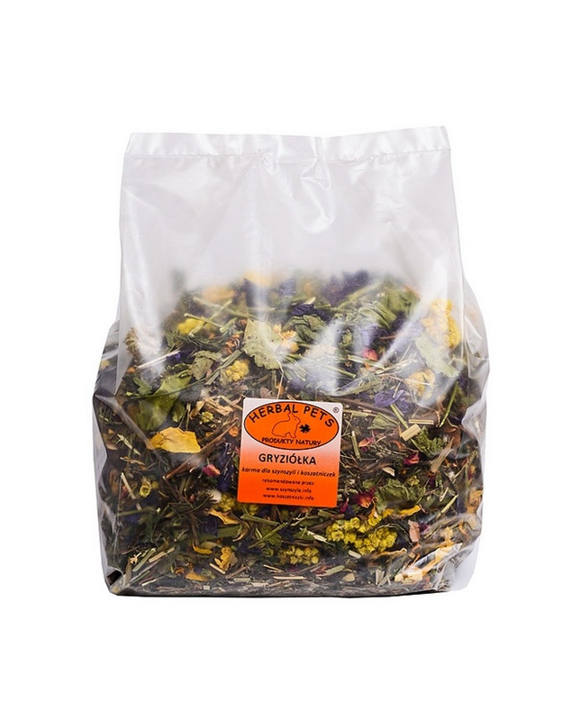 Herbal Pets Gryziółka Karma Dla Szynszyli Koszatniczki 800G