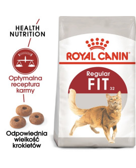 Royal Canin Fit Karma Sucha Dla Kotów Dorosłych, Wspierająca Idealną Kondycję 400G