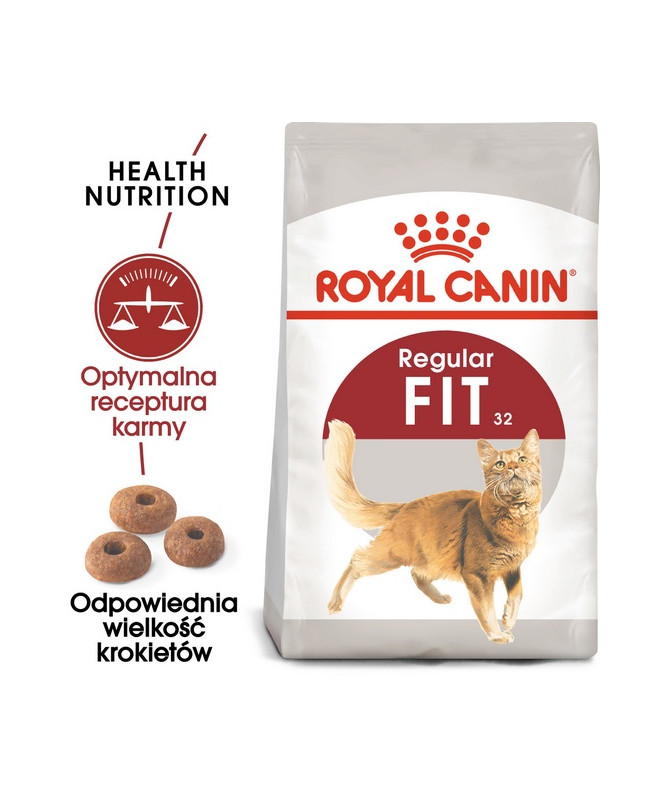 Royal Canin Fit Karma Sucha Dla Kotów Dorosłych, Wspierająca Idealną Kondycję 400G