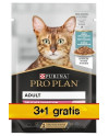 Purina Pro Plan Cat Delicate Ryba Oceaniczna Saszetka 4X85G 3+1 Gratis
