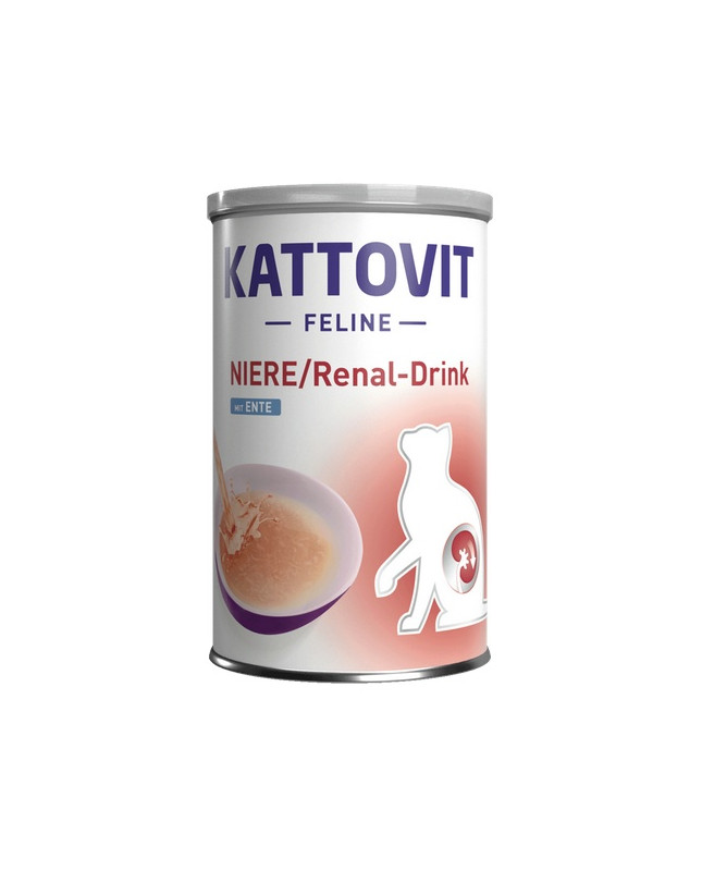 Kattovit Feline Drink Niere/Renal Kaczka Napój 135Ml