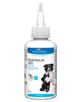 Francodex Płyn Do Uszu Dla Kotów I Psów 125Ml [Fr179134]