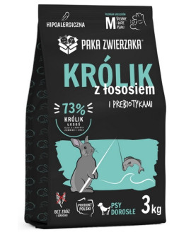 Paka Zwierzaka Seventh Heaven Królik Łososiem M 3Kg