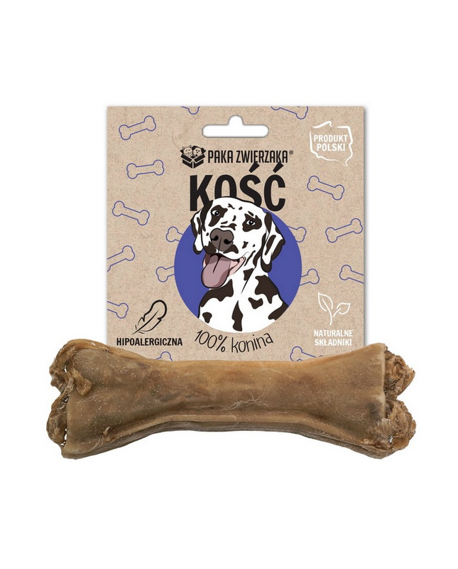Paka Zwierzaka Kość Konina 100% 12Cm