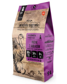 Wiejska Zagroda Indyk Z Jabłkiem Puppy 2Kg