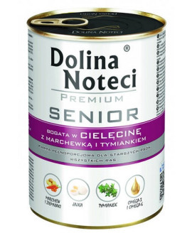 Dolina Noteci Premium Pies Senior Cielęcina Puszka 400G