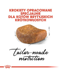 Royal Canin British Shorthair Adult Karma Sucha Dla Kotów Dorosłych Rasy Brytyjski Krótkowłosy 2Kg